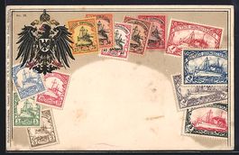 Adler, Briefmarken von Deutsch-Südwesta