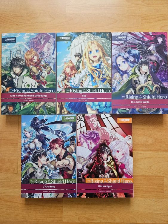 The Rising of the Shield Hero Light Novel Band 1-5 | Kaufen auf Ricardo