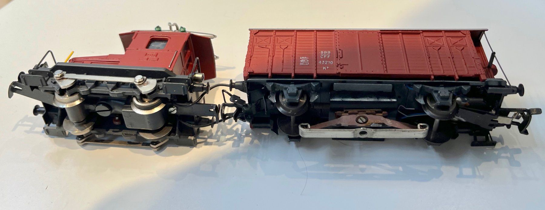 Hag Trains électriques: HAG Te 2/2 Wechselstrom mit Telexkupplung – Neuf (Voir description) à Bleiken par hbw45 3