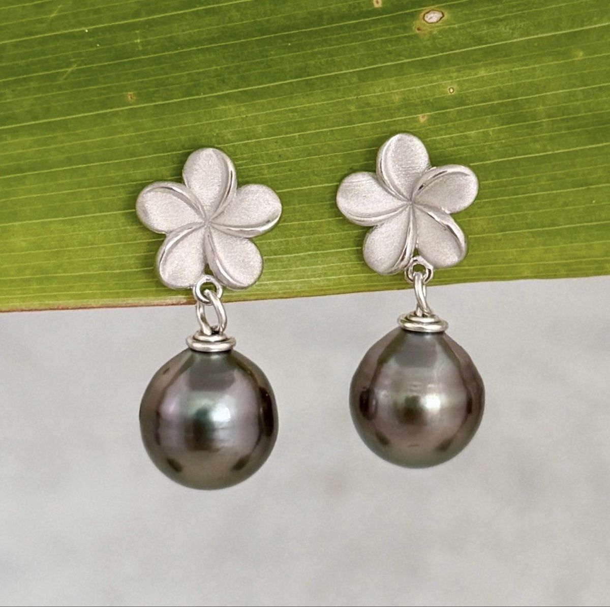 Perle (finte): Elegantes Tahiti-Perlen Set mit 925 Silber – Nuovo e nell'imballaggio originale da Schaan venduto da kse_rf29