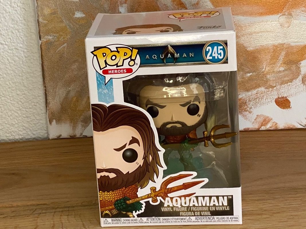 Funko Statuette: Funko Pop - Aquaman #245 – Nuovo e nell'imballaggio originale da Oensingen venduto da CSCollectors