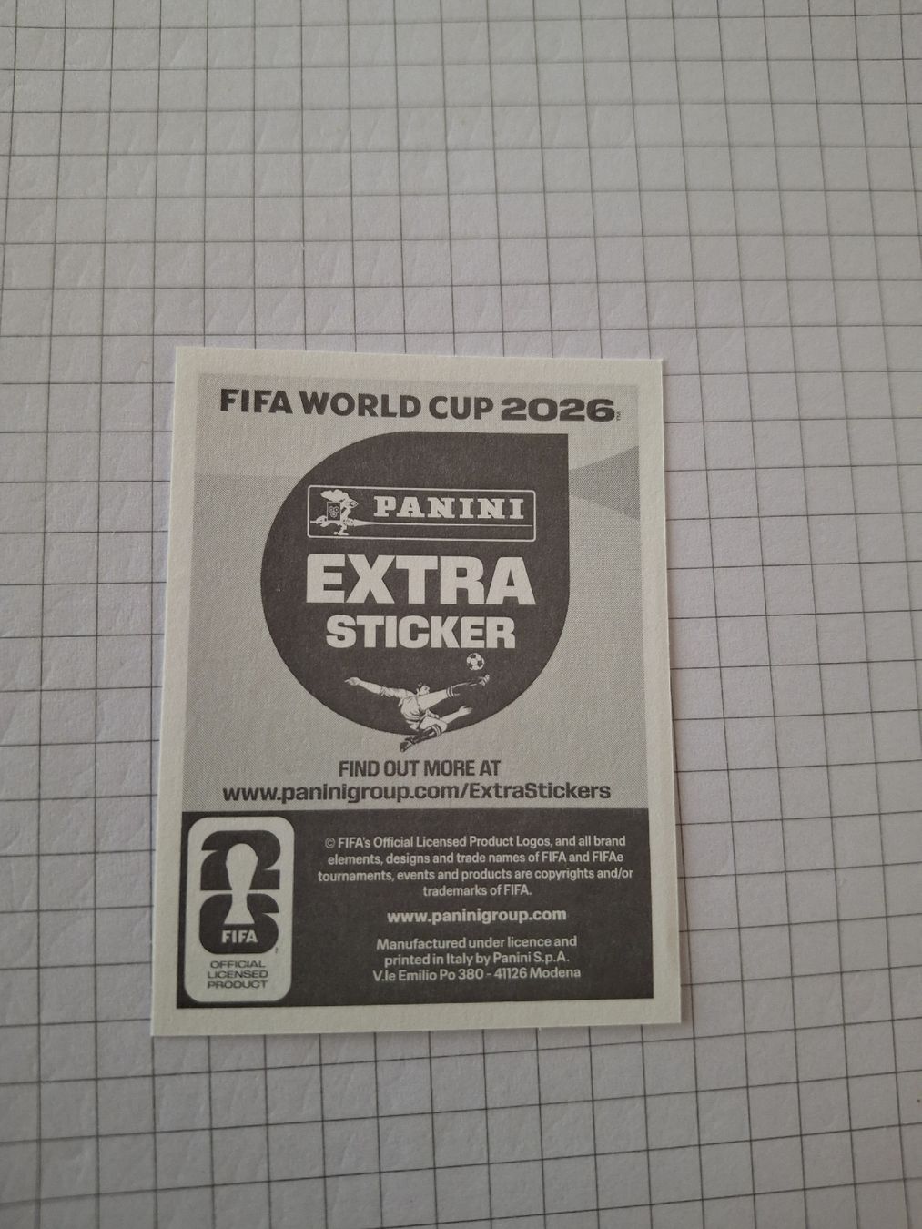 Panini Carte collezionabili: Panini WM 2026 Sticker Extra Cody Gakpo – Nuovo e nell'imballaggio originale da Herzogenbuchsee venduto da marisav176 1