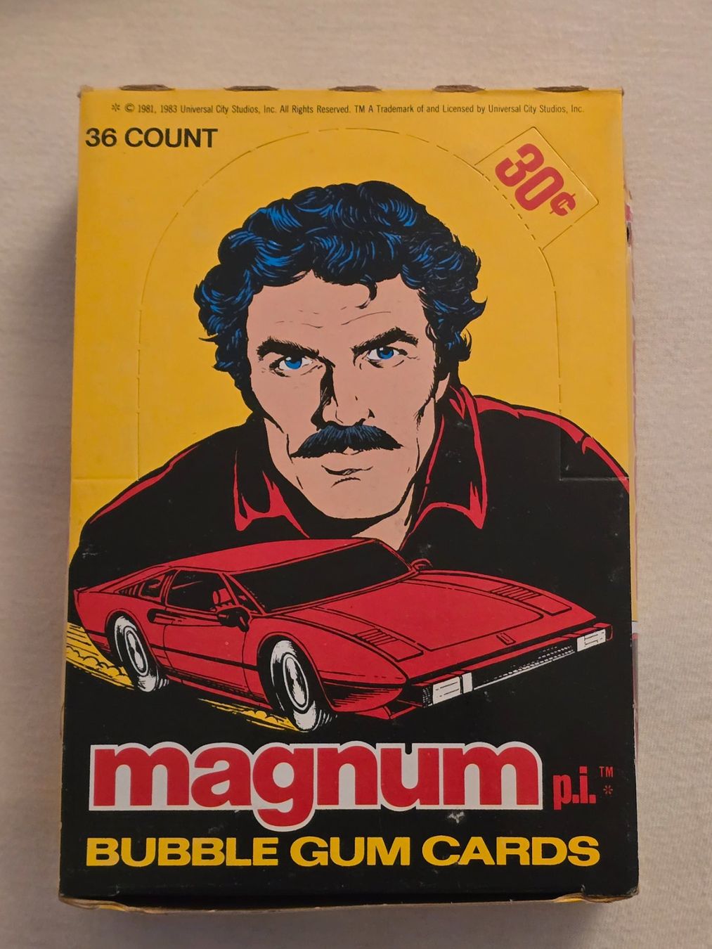 Carte collezionabili: Magnum BUBBLE GUM CARDS 1981 – Nuovo e nell'imballaggio originale da Niederbipp venduto da meriva88