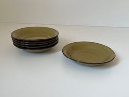 Rössler- 6 Suppenteller / assiettes à soupe 22cm