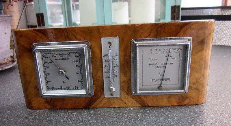 Art Deco Lufft Barometer, Hygrometer, Thermometer Nr. 701 (Gebraucht ...