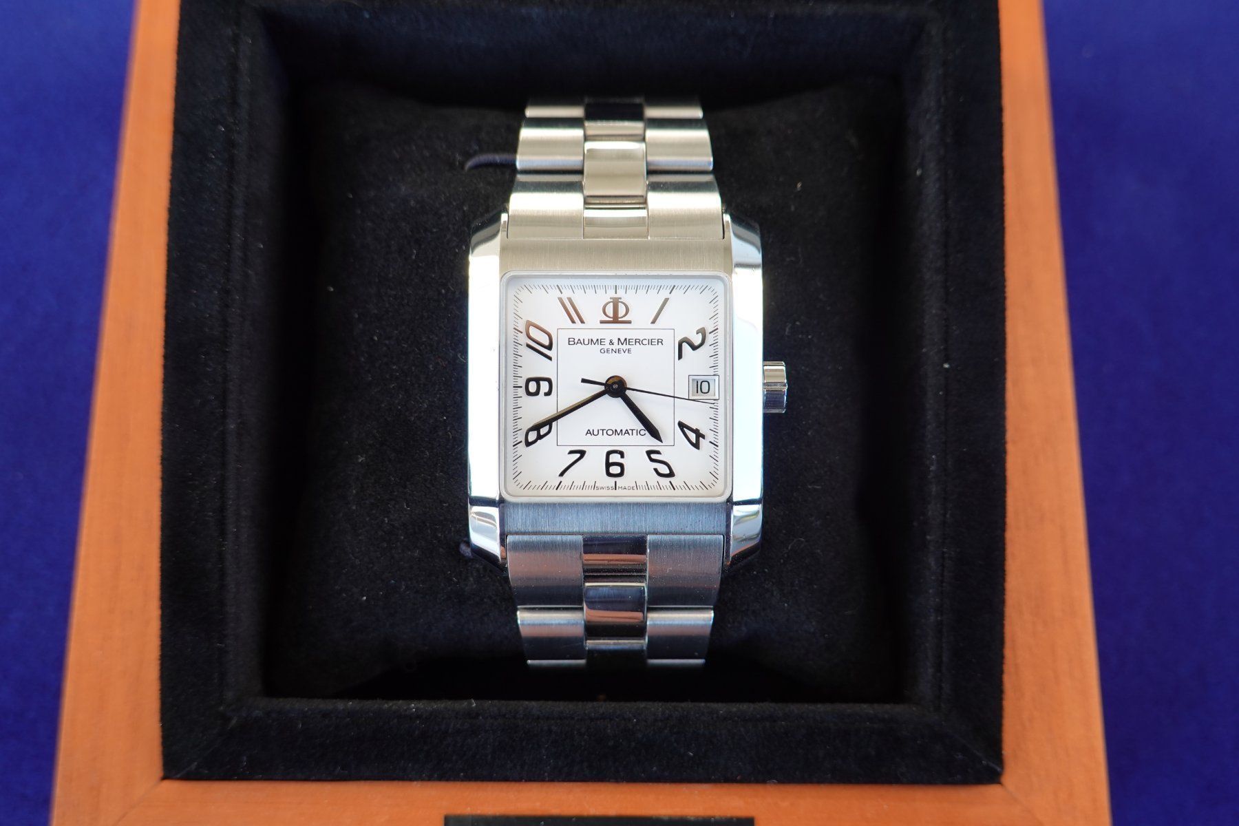 Baume & Mercier Orologi: Baume & Mercier Hampton SQUARE XL – Usato da Hochfelden venduto da per54