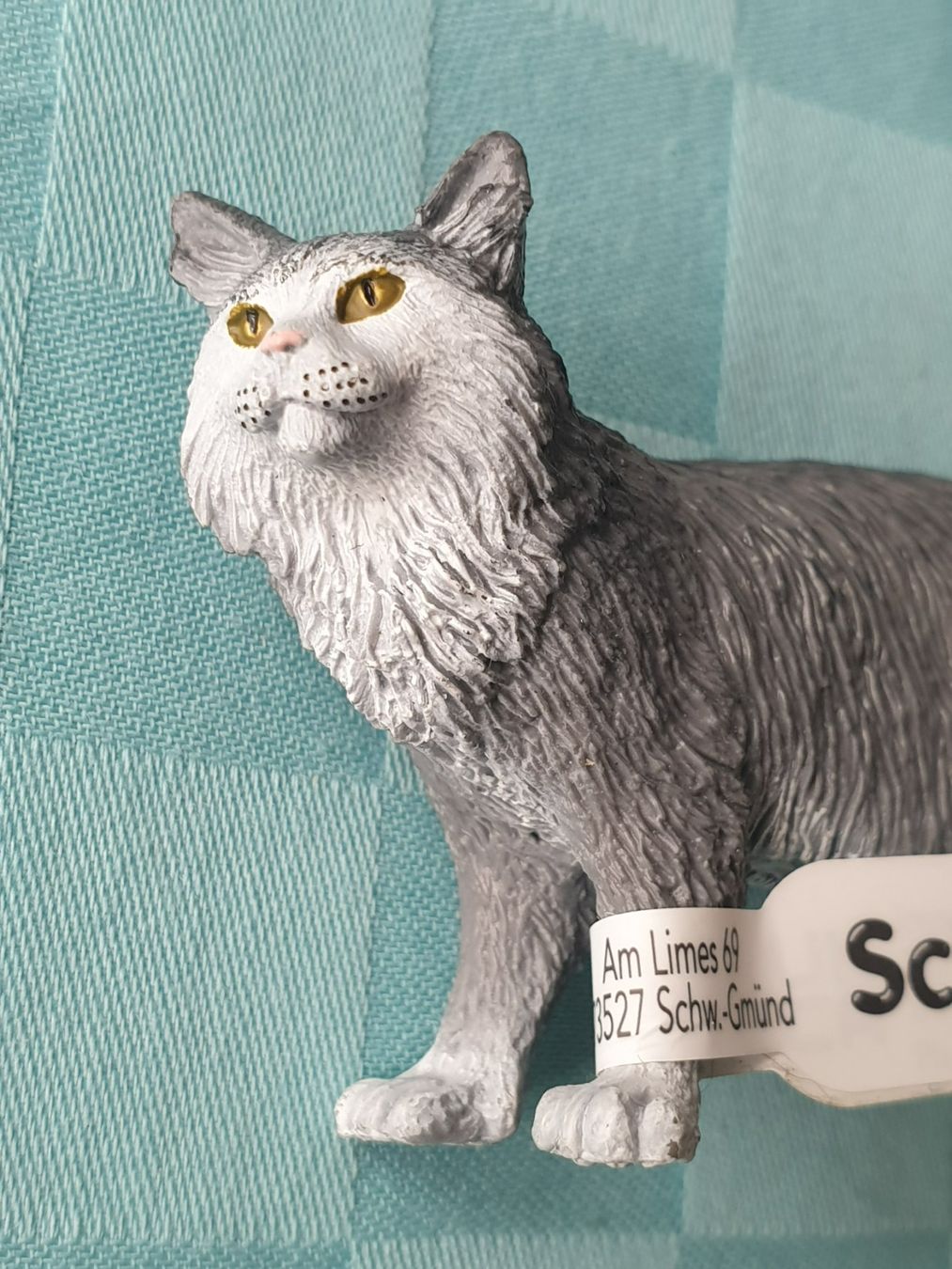 Schleich Statuette: Maine - Coon - Katze Schleich Tier – Usato da Mörschwil venduto da spirspi 2