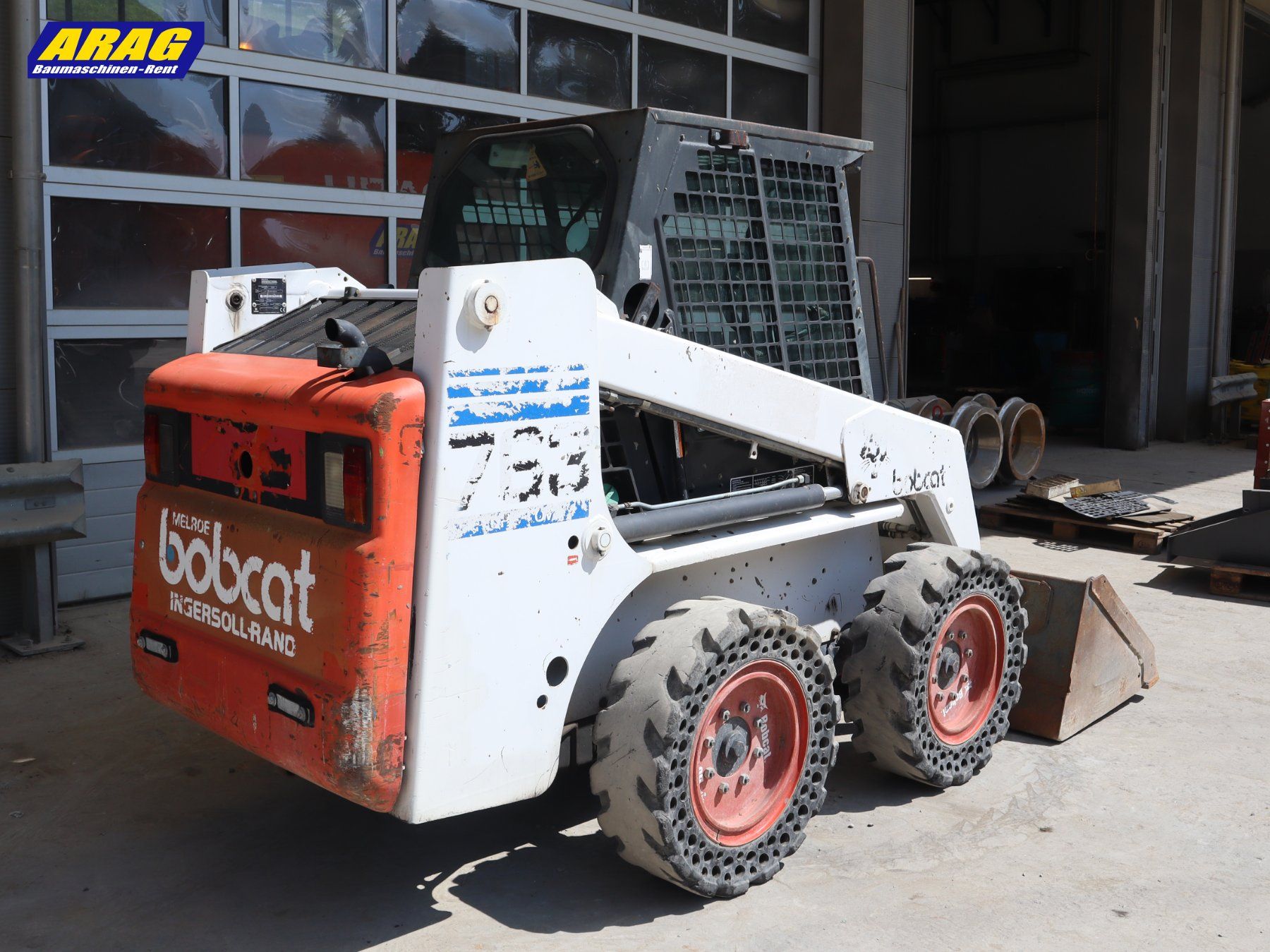 Tutte le macchine: Bobcat 763 H Kompaktlader – Usato da Hasle LU venduto da Arag08 5