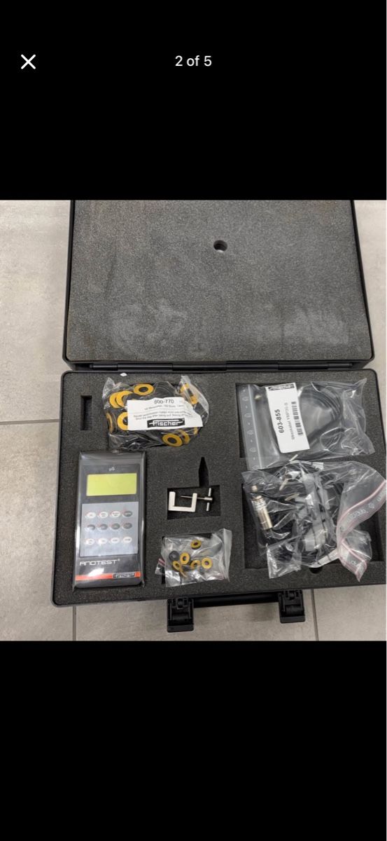 Fischer Tutti gli attrezzi: Fischer ANOTEST modèle FIAG – Usato da Pont-de-la-Morge venduto da sla_cx7f 1