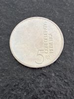 5 Franken 1985 Sonderprägung  "Musik" Schweiz Münze