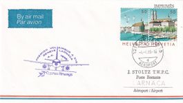 Erstflug Cyprus Airways Genf - Larnaca 1986, nur 80 Stk. !