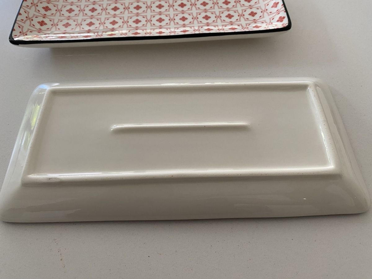 Servierplatten: 2x Keramikplatte 11.8x25.0cm – Gebraucht aus Lengnau AG von Mc66 2