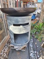 Feuerschale🤩Feuerturm Grillstelle 80 cm Grillplatte