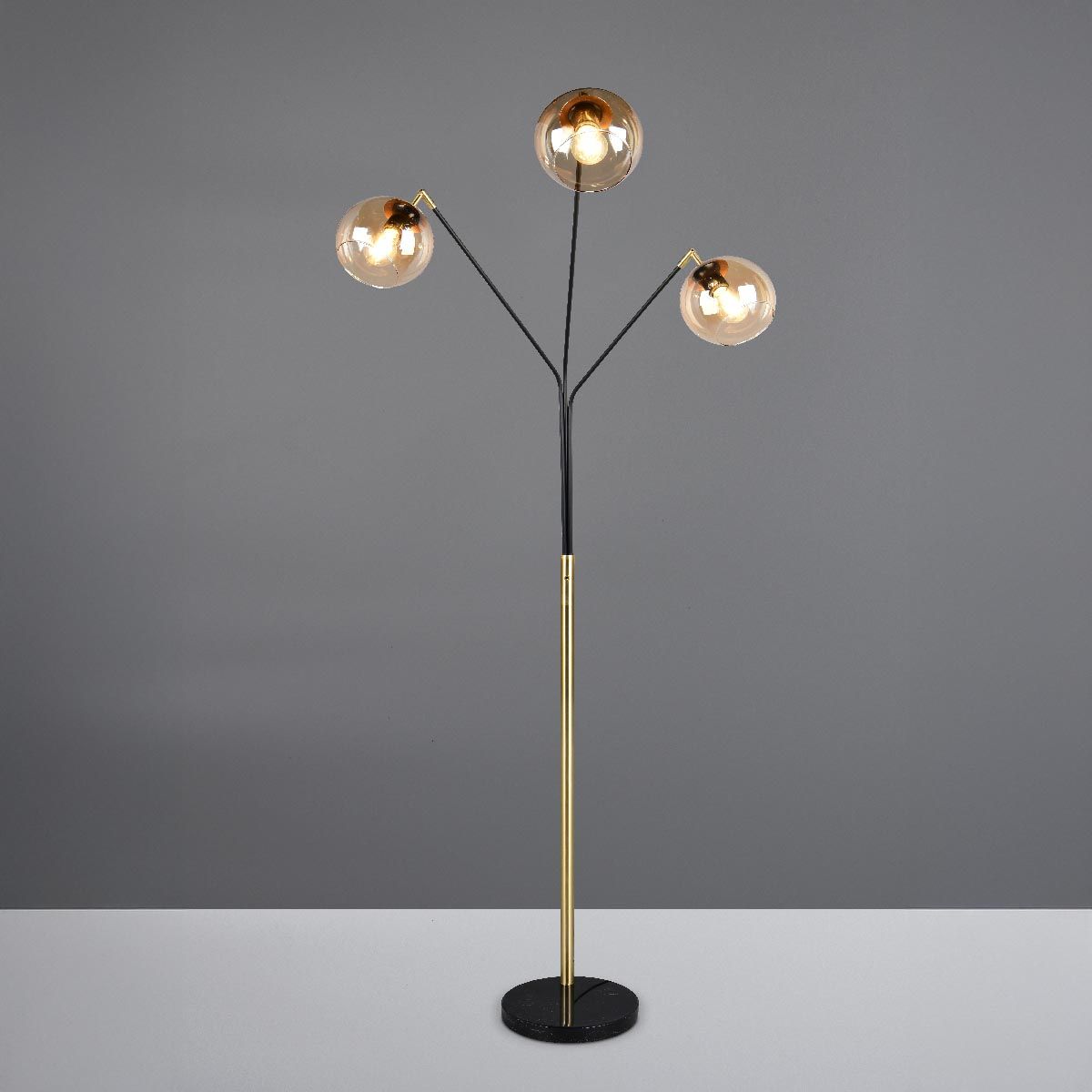 Lampen: Stehleuchte, Metall, Glas, 200 cm Höhe – Neu (gemäss Beschreibung) aus Kreuzlingen von Smart-Light 4
