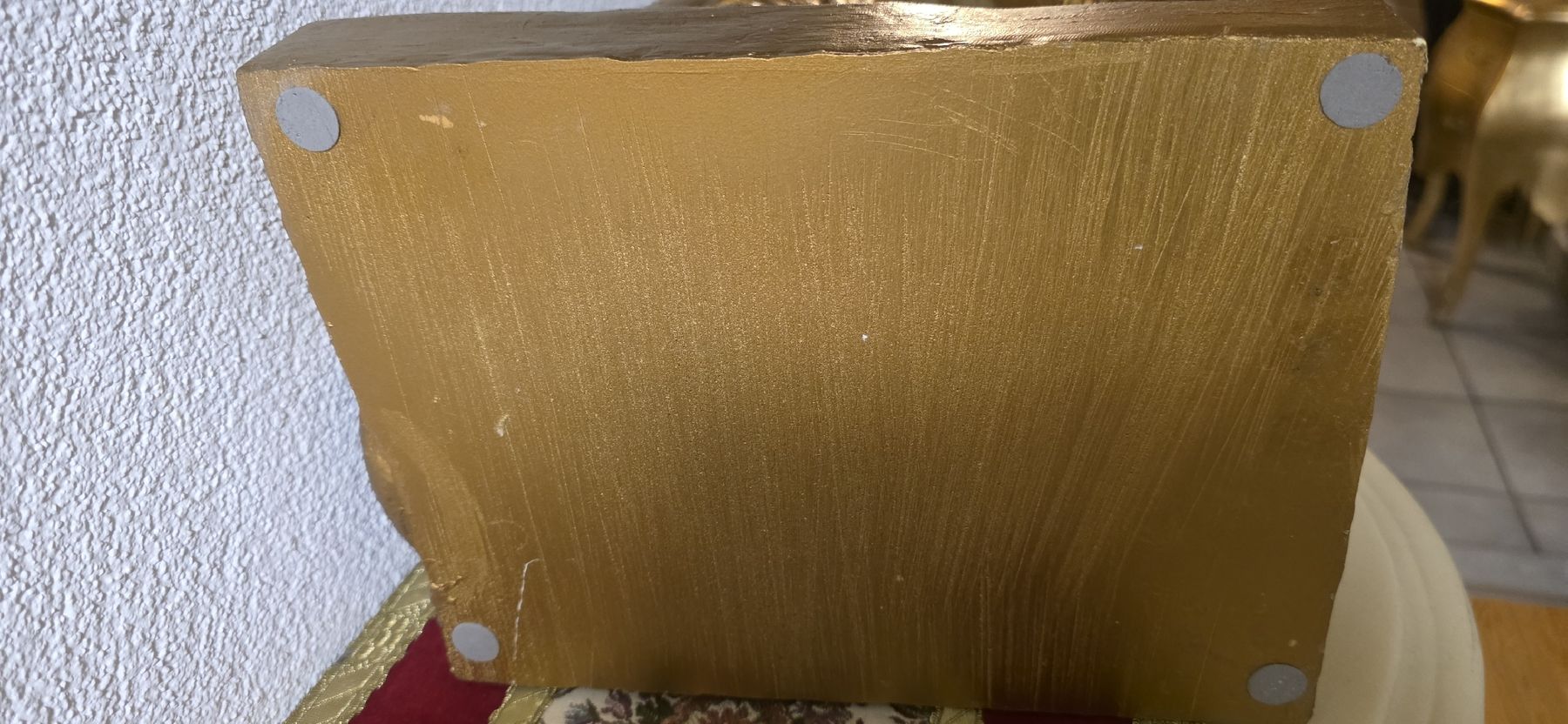 Tutte le decorazioni: Goldener Deko Löwe mit Krone – Usato da Kaufdorf venduto da Nati-Nati 7