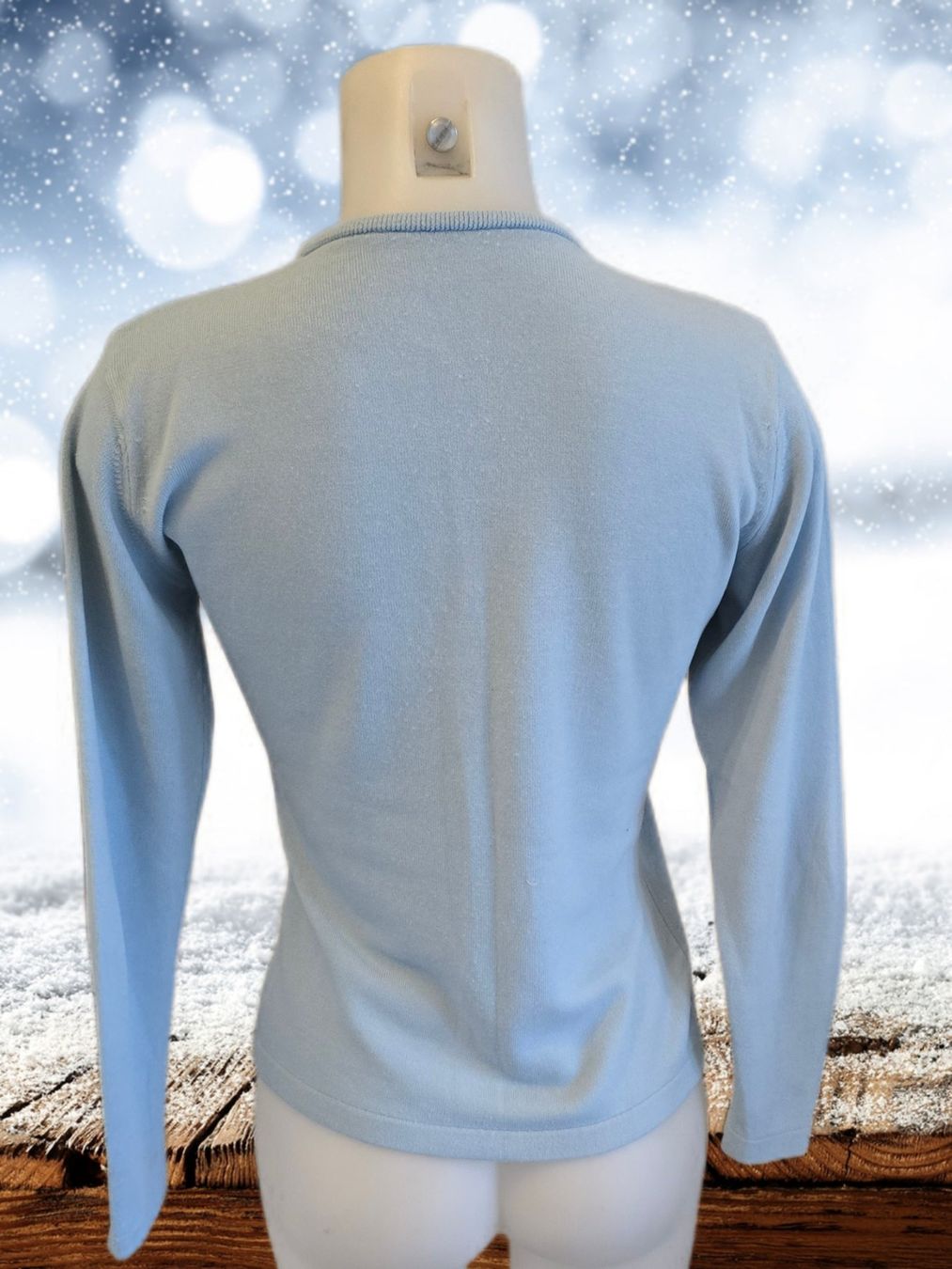 Pulls & Sweat-shirts: Leichter Winter Pullover, hellblau. – D'occasion à Aarburg par Hystoria 1
