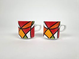 Tassen Set bunt