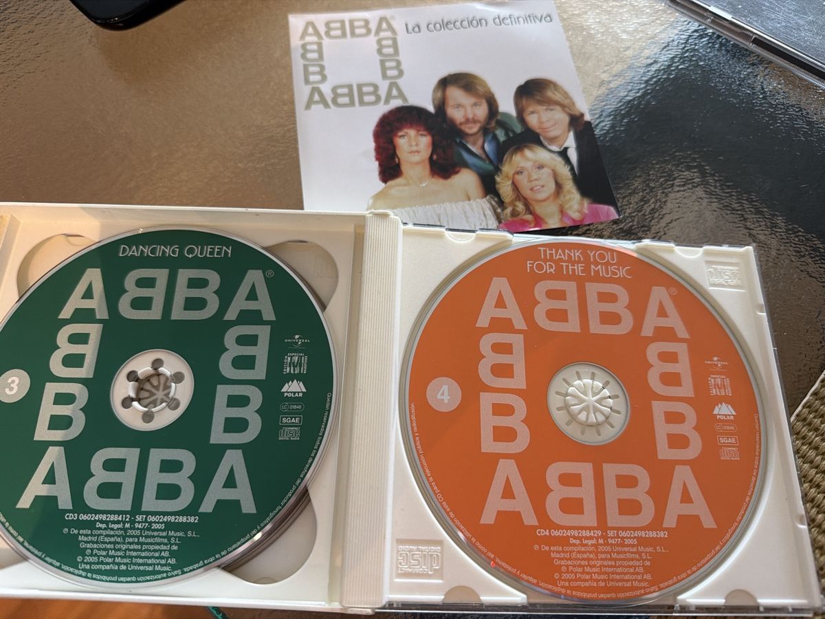 CD: ABBA La coleccion definitiva 4CD Box Spanien – Usato da Solothurn venduto da Rginger12 3