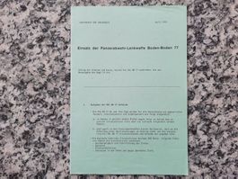 Einsatz der Panzerabwehr-Lenkwaffe Boden-Boden 77 (df)