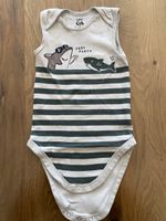 Baby Body C&A gestreift Hai Motiv Grösse 92 Baumwolle