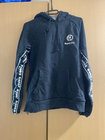 Schwarzer Diadora Hoodie Rapcity, Grösse S