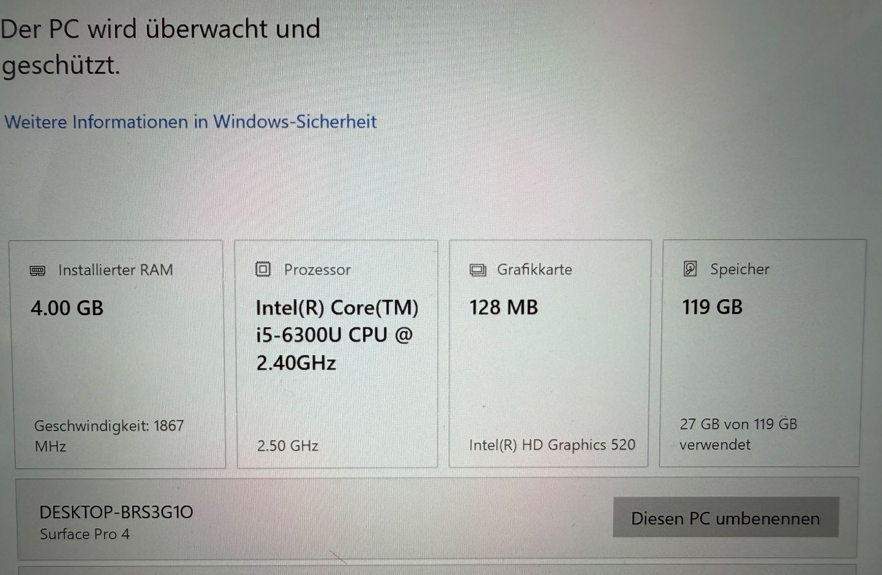 Microsoft Tablettes PC: Microsoft Surface Pro 4 Tablet mit Stift – Défectueux à Zürich par beatzueri 4