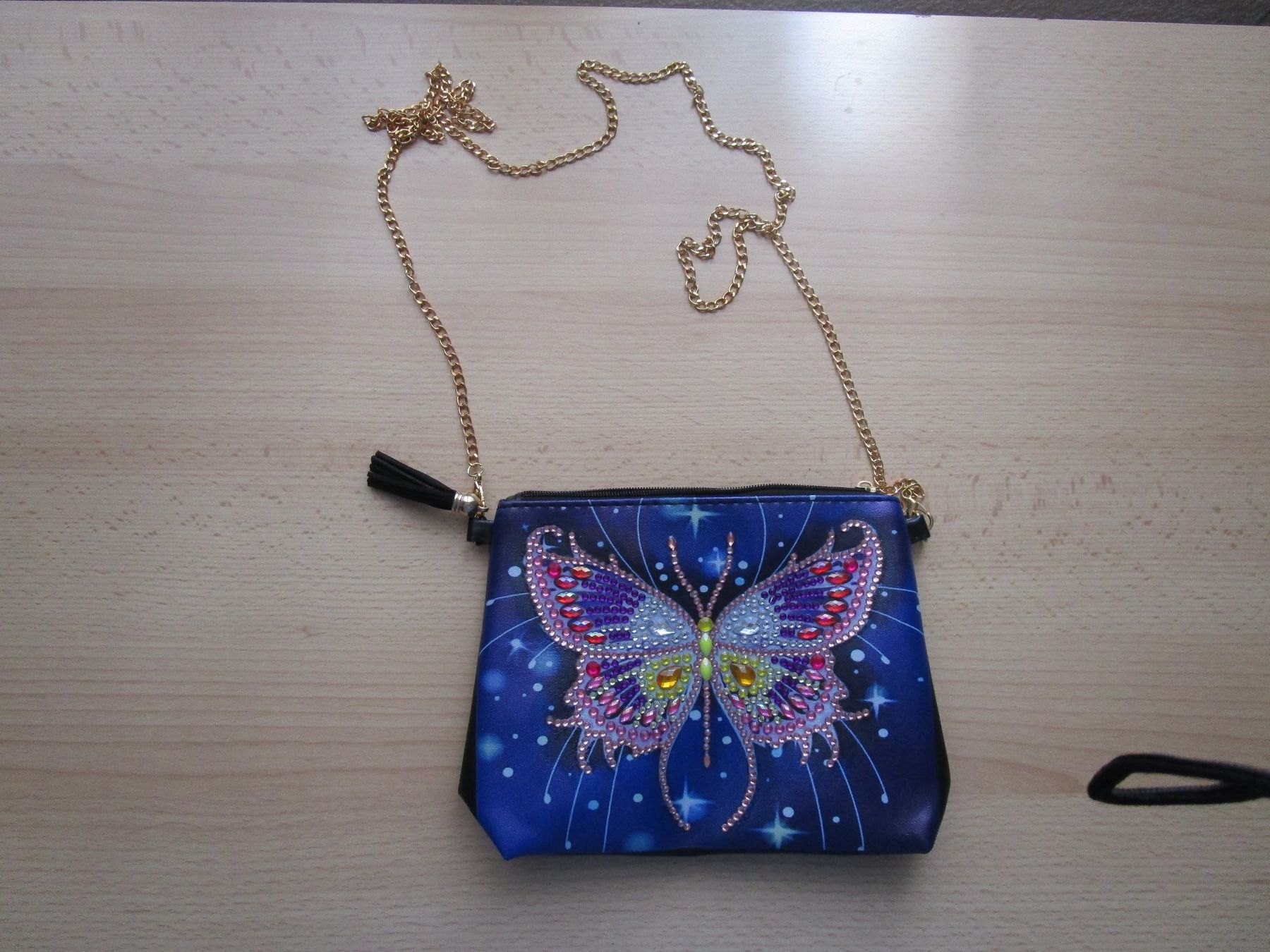 Borse da donna: Tasche "Schmetterling" dunkel – Nuovo (secondo la descrizione) da Wetzikon ZH venduto da Storchadebar