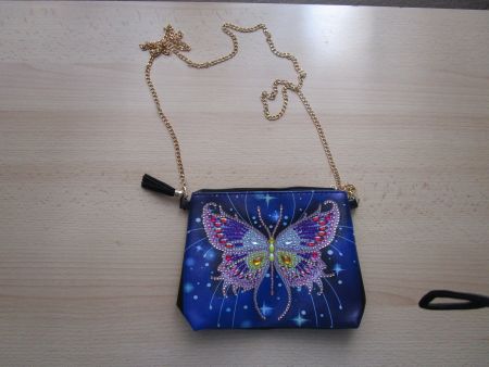 Tasche "Schmetterling" dunkel