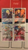 One Piece Sammelkarten Sanji 4er Set 1 nonholo