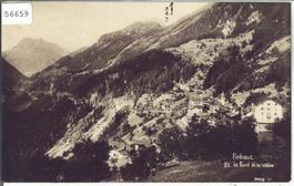 Finhaut et le fond de la Vallee