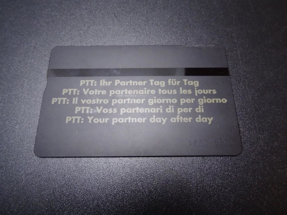 Cartes de téléphone: Taxcard 10.- Avec les compliments d. PTT – D'occasion à Lupfig par Jolly63 1