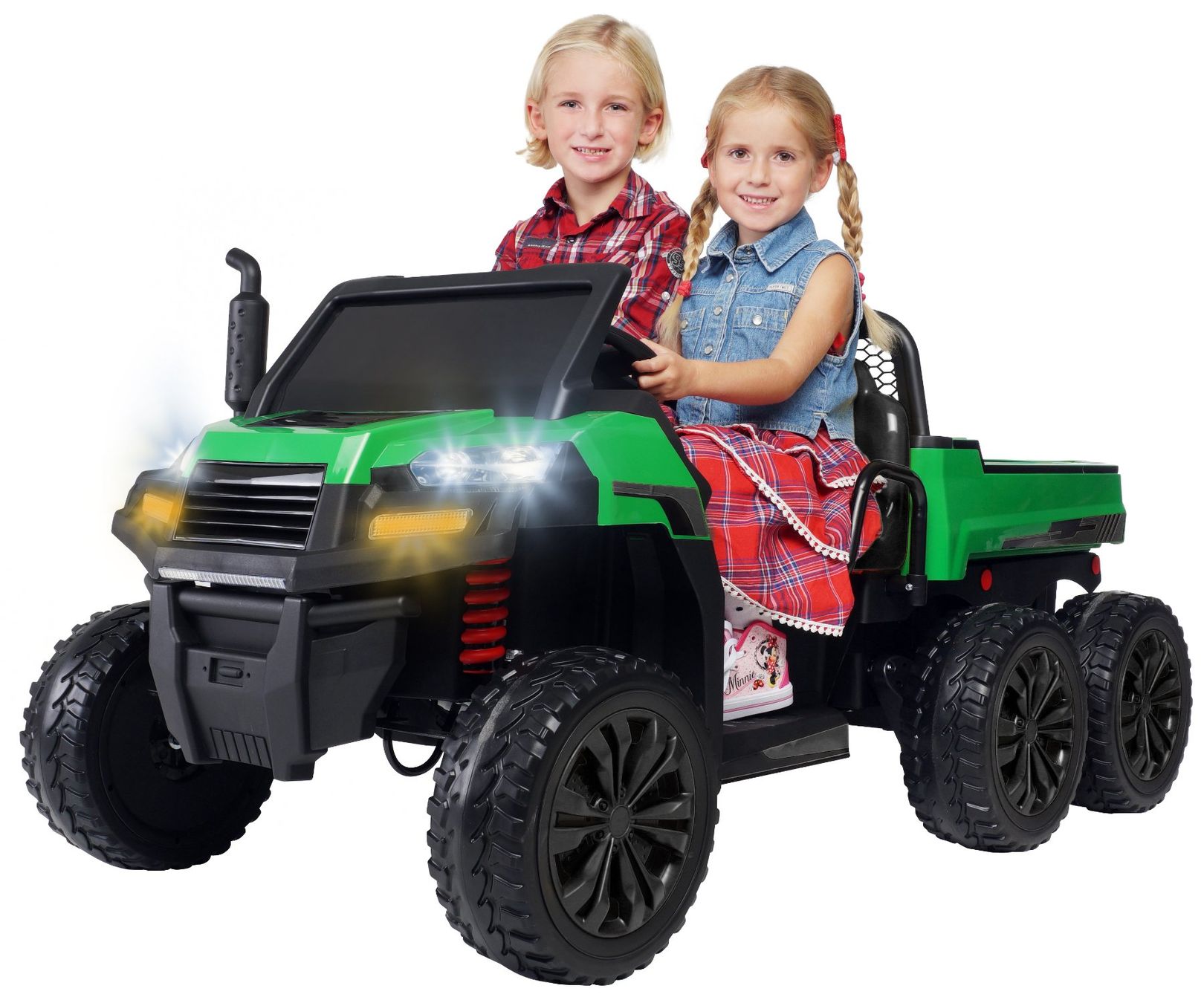 Veicoli per bambini: UTV-Kinder-Elektroauto A730 mit 6x4 Vierradantrieb, 2-Sitzer – Nuovo e nell'imballaggio originale da Cham venduto da G-Money_swiss