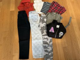 9 Teiliges Kleiderpaket für Girls, Grösse 164/36