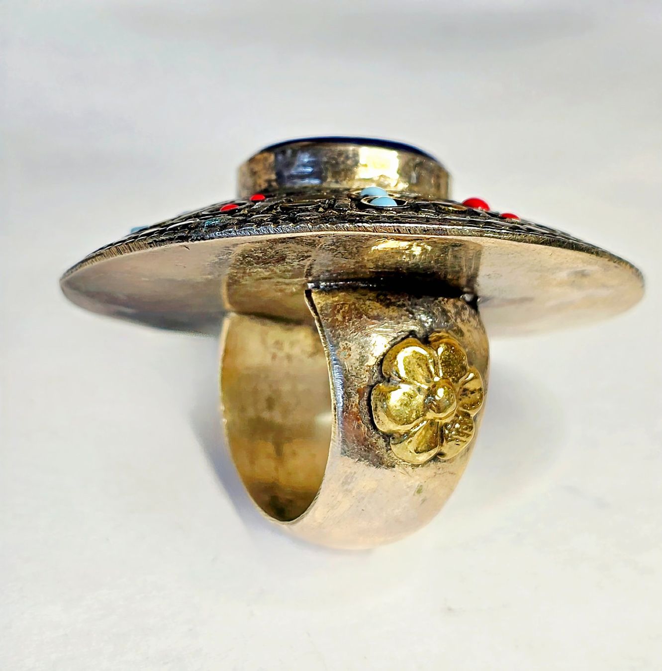 Bagues: Grosser Fingerring mit Lapis – Neuf (Voir description) à Zürich par Benedikt21 3