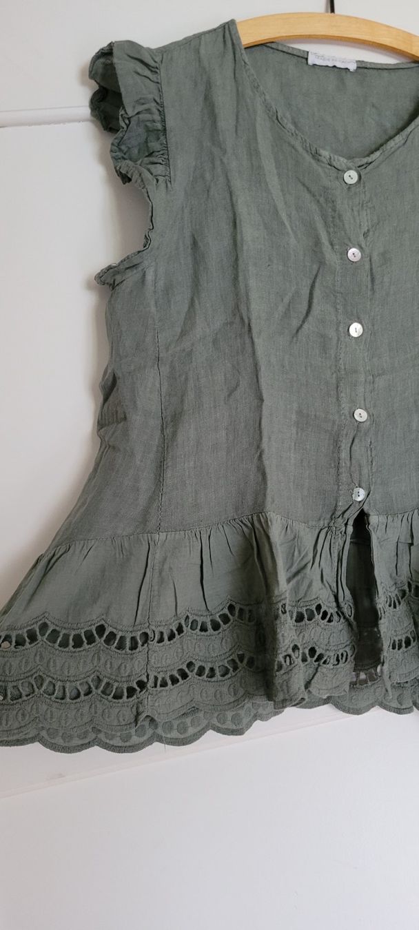 Camicette: Leinen Bluse – Usato da Neftenbach venduto da lifestyle_tp5m 1
