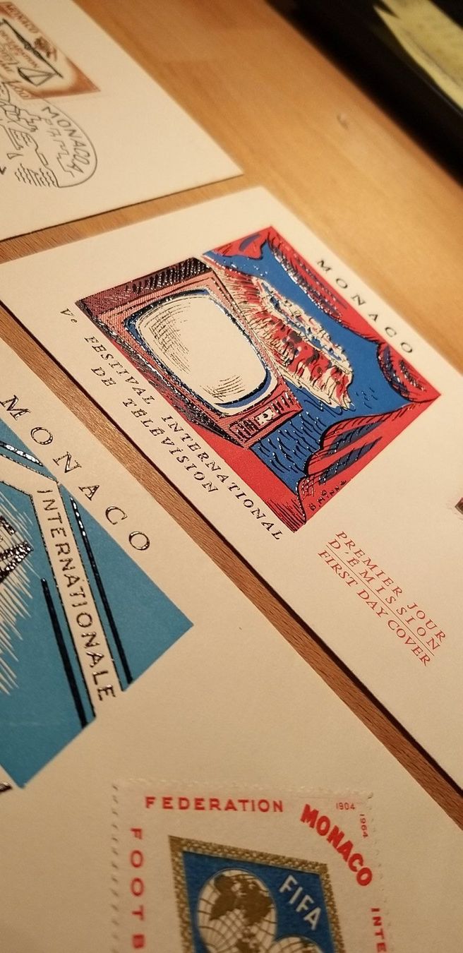 Alle Briefmarken: 4 tolle FDC Monaco 1964 – Gebraucht aus Unterägeri von PhilatelieStudiger 4