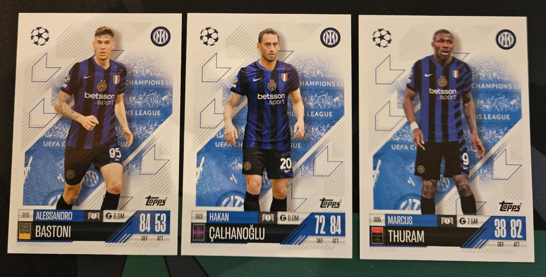 Topps Carte collezionabili: Topps Match Attax 24/25 3×Inter – Nuovo (secondo la descrizione) da Wittenbach venduto da sas_n2wg