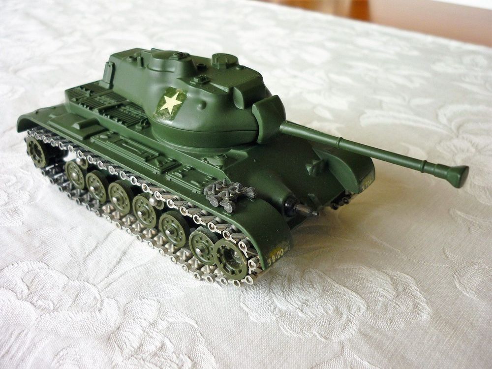 Miniature Solido 1/50 – Char Panzer Patton M-47 – Militaire – Avec Boîte D'origine TBE