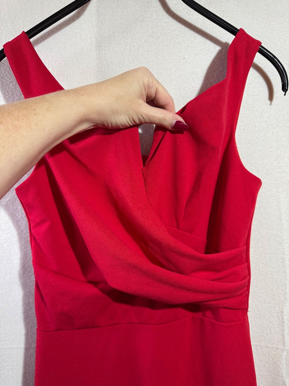 Vestiti: Elegantes rotes Kleid ca. Gr. S – Usato da Grosswangen venduto da SALE_SALE_SALE 2