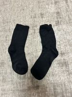 Black thermal ski socks, size 35-38