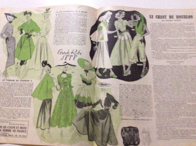 Zeitschriften & Magazine: Journal sur la Mode 1948 – Gebraucht aus Genève von edelweiss1900 5