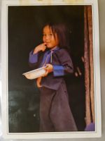 Thailand Postkarte Mädchen Briefmarke