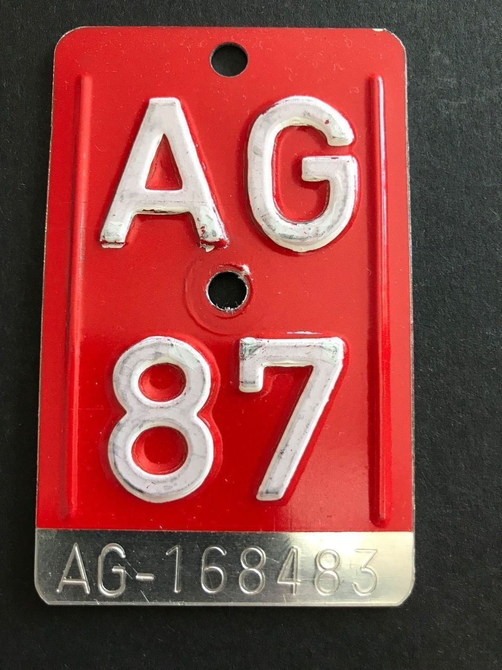 Insegne: AG 87 – Usato da Feldmeilen venduto da Allerlei3112