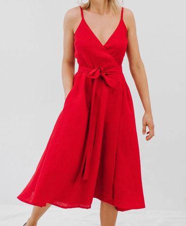 Morgan Kleid robe red Gr.34