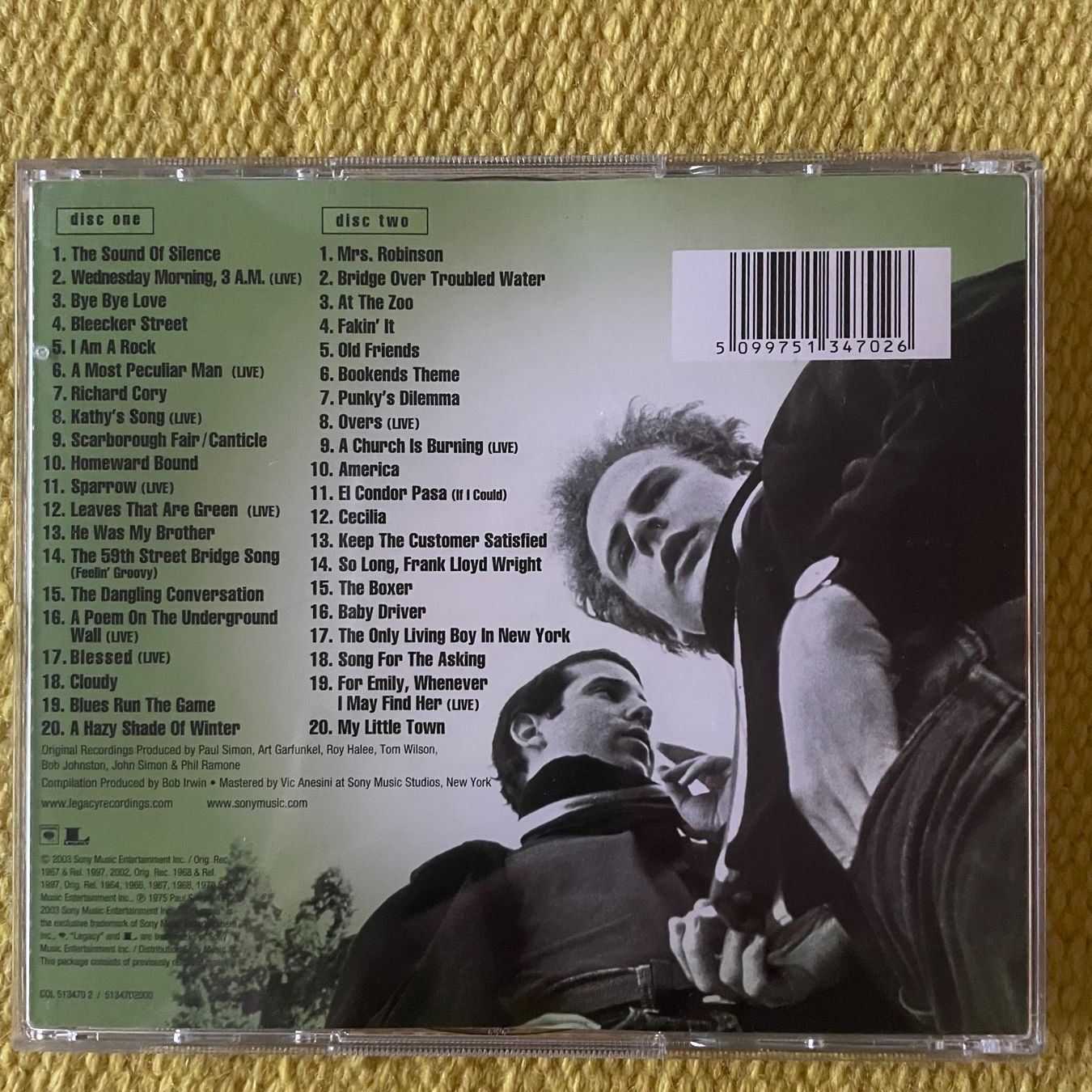 CD: SIMON&GARFUNKEL-2CD THE ESSENTIAL – Usato da Rorschacherberg venduto da CD-Roli 1