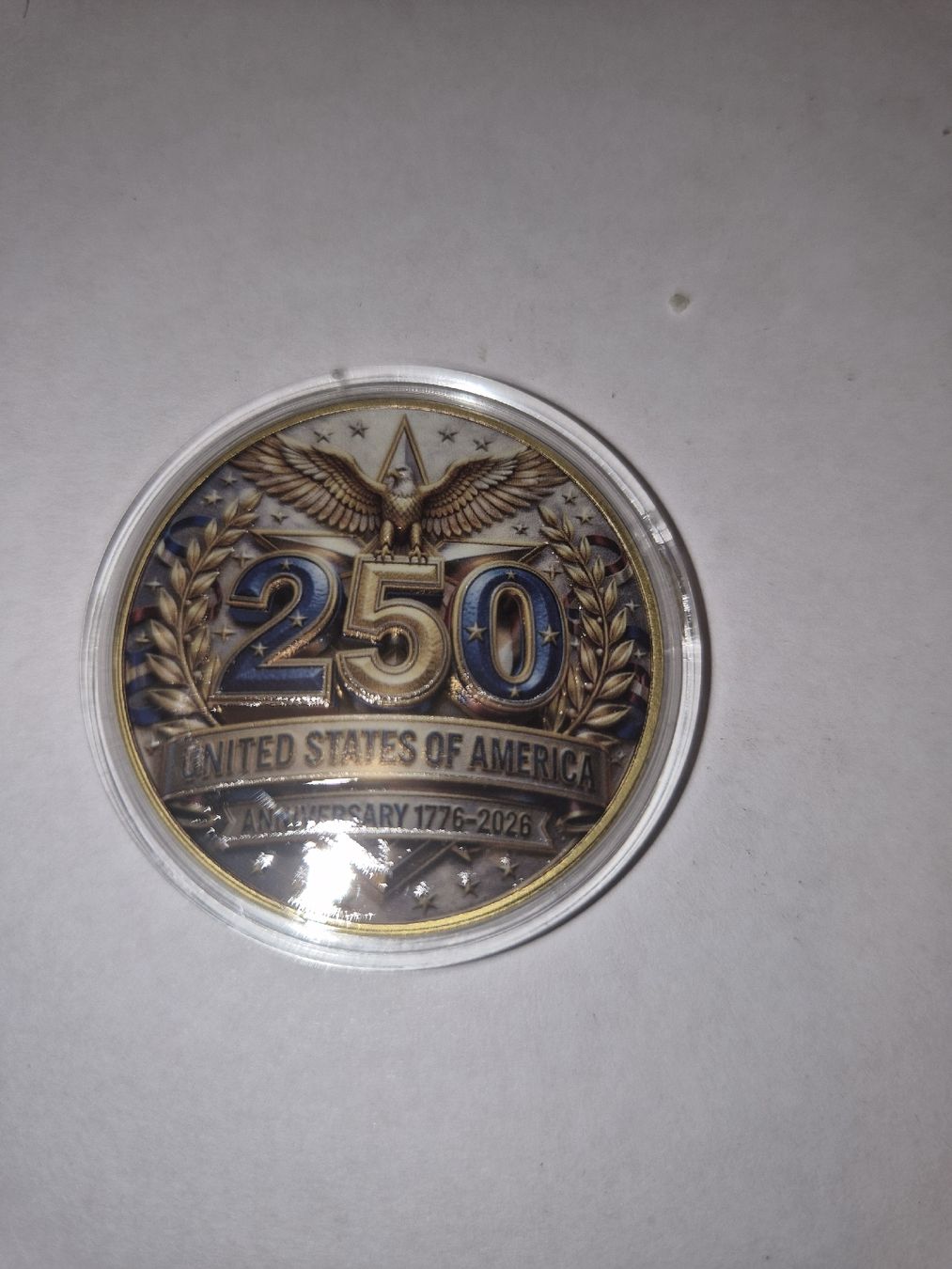 Tutti le monete: Pièce commémorative 250 ans USA – Nuovo (secondo la descrizione) da Senèdes venduto da hen_fw8b 1
