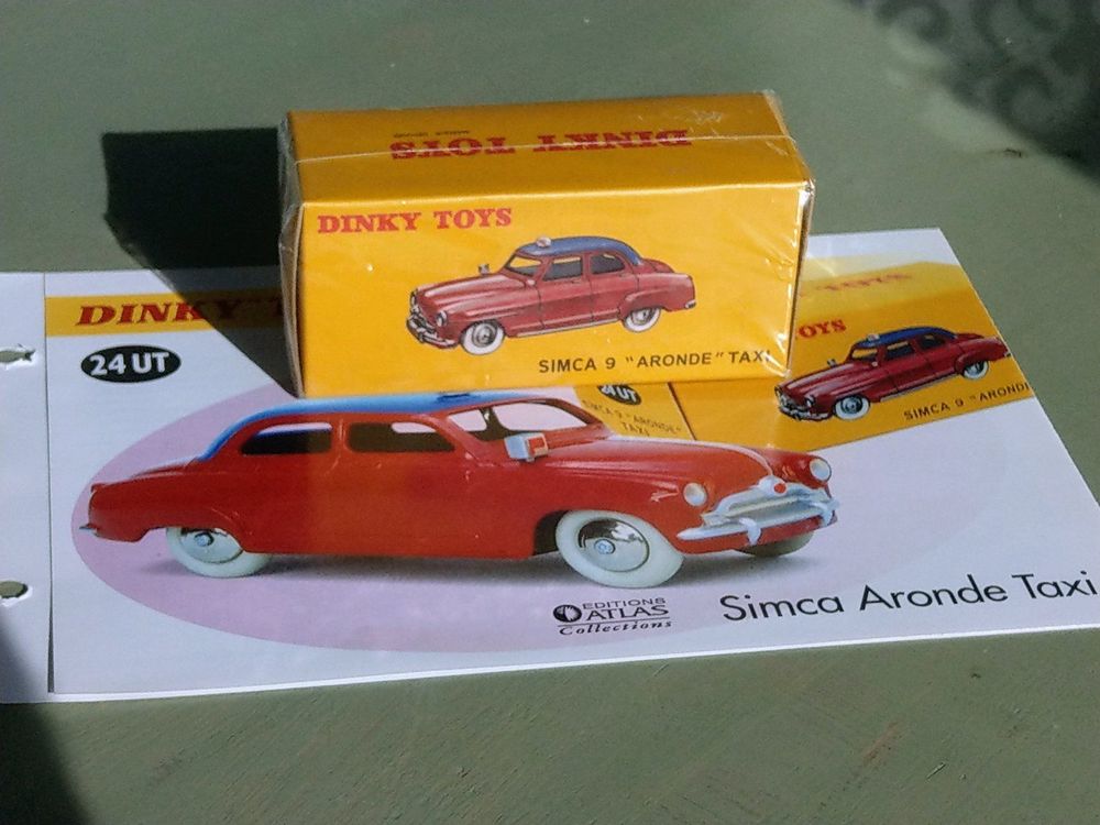 DINKY TOYS 1/43 SIMCA ARONDE TAXI Réf : 24 U