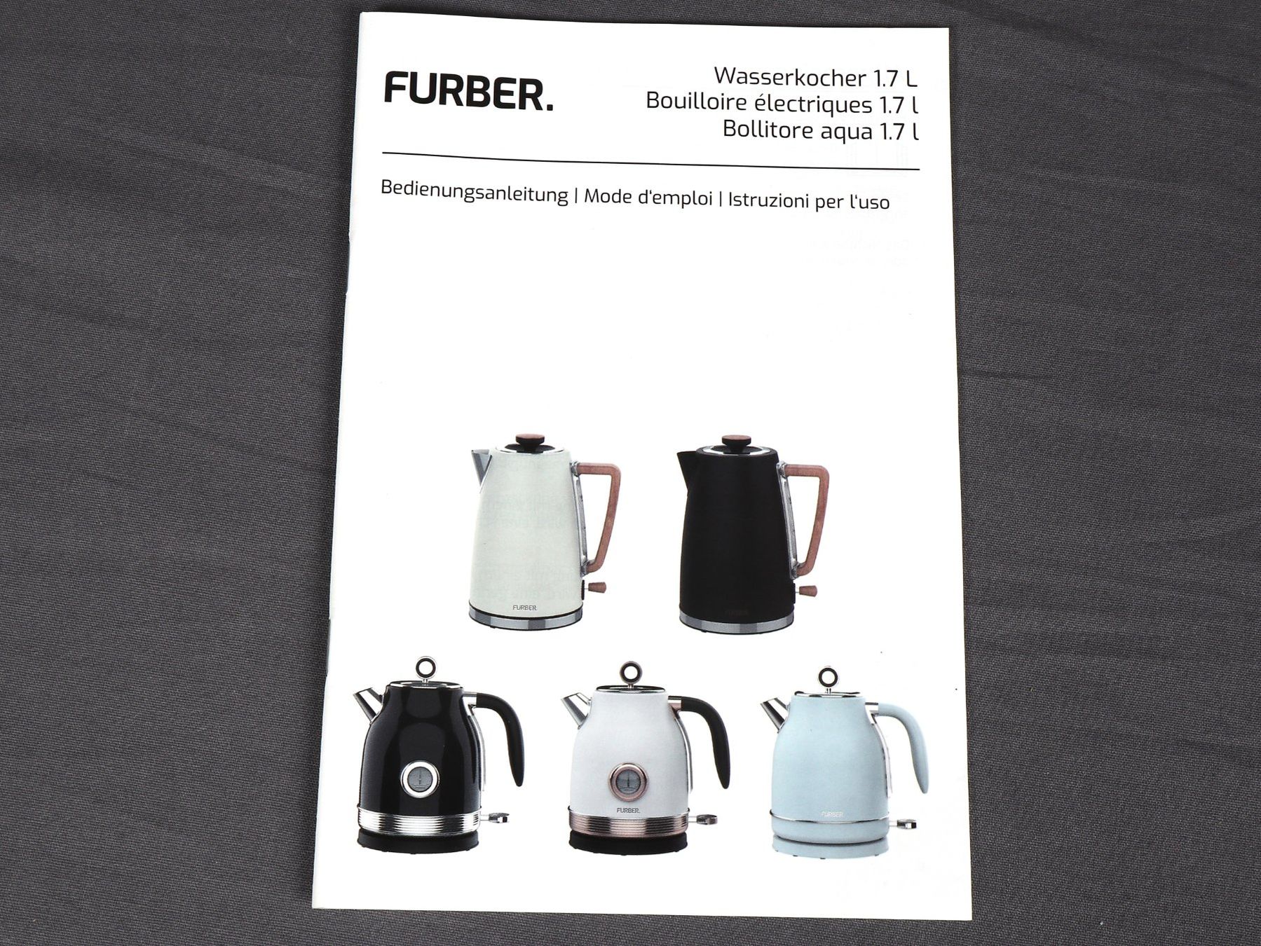 Bollitori: Furber Wasserkocher 1.7L – Nuovo (secondo la descrizione) da Steinen venduto da Restwert_Steinen 7