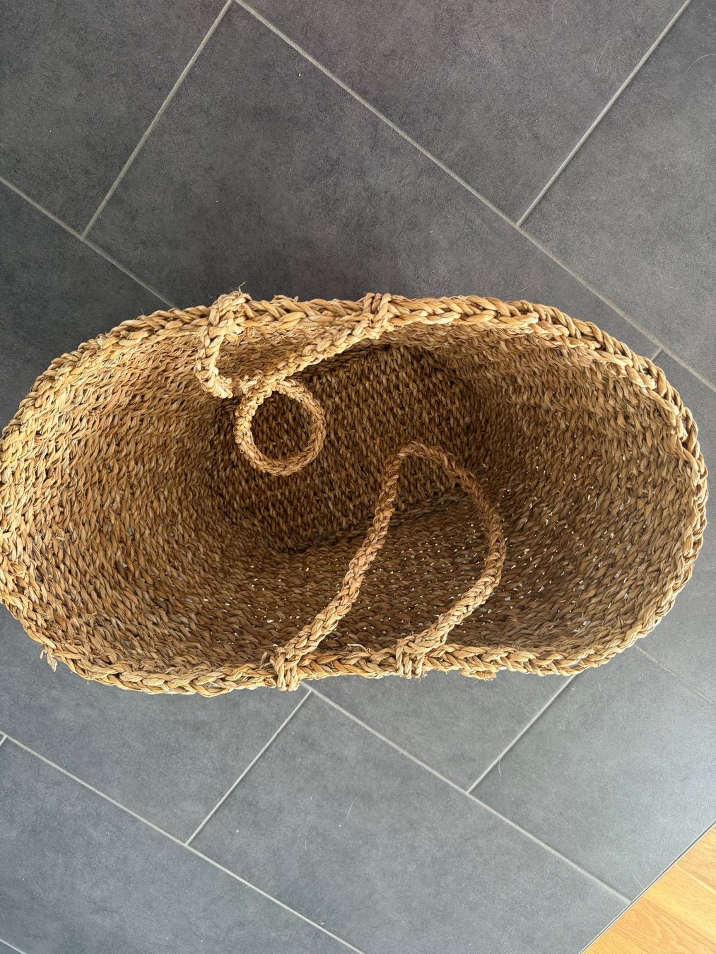 Altro per la casa: Strandkorb mit langen Henkeln, eher schweres Material, Neu – Nuovo (secondo la descrizione) da Eggersriet venduto da Swiss2909 1