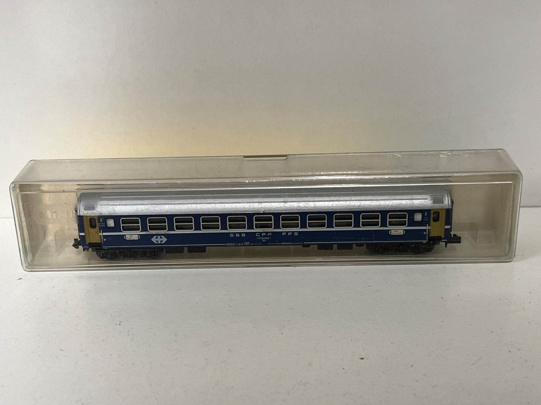 Trix Modellini di ferrovie: Minitrix Spur N SBB Personenwagen 2.Kl. – Usato da Geroldswil venduto da TopTrain54 6